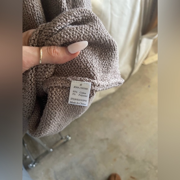 Pink Lily Autumn In The Air Sweater Brown - Medium - Picture 7 of 8